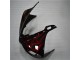 Preto Vermelho Chama Plástico R6 2003-2005 Preto Vermelho Chama Plástico R6 2003-2005