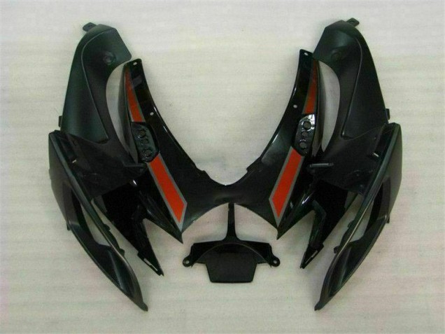 Preto Vermelho Kit Carenagem GSXR 600 / 750 K6 2006-2007