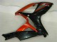 Preto Vermelho Kit Carenagem GSXR 600 / 750 K6 2006-2007
