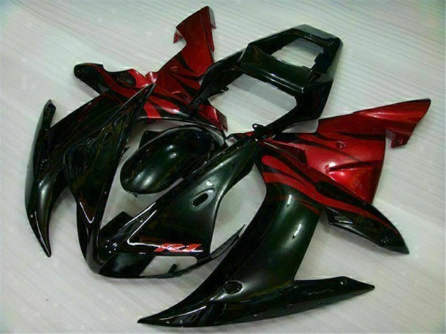Preto Vermelho Kit Carenagem R1 2002-2003 Preto Vermelho Kit Carenagem R1 2002-2003