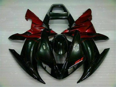 Preto Vermelho Kit Carenagem R1 2002-2003