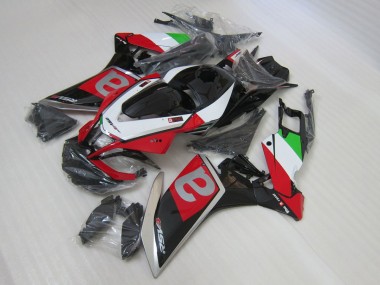Preto Vermelho Kit Completo Carenagem RSV 1000 2003-2006