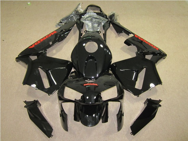 Preto Vermelho Kits Completo Carenagem CBR 600RR 2005-2006