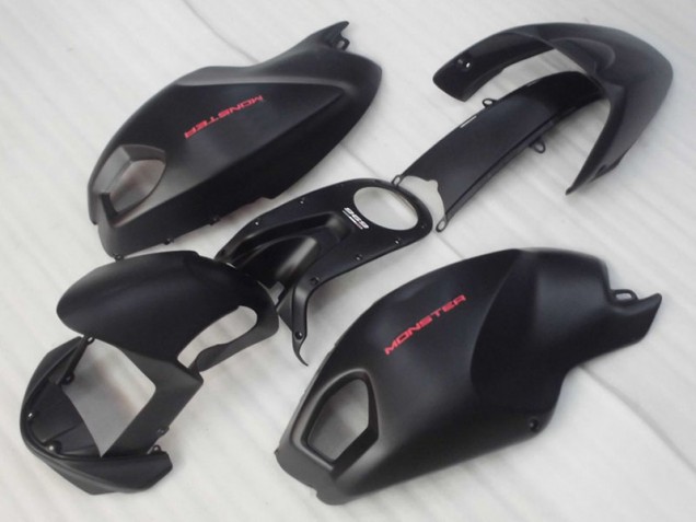 Preto Vermelho Monster Injeção Kits Carenagem Ducati Monster 696 2008-2012 Preto Vermelho Monster Injeção Kits Carenagem Ducati Monster 696 2008-2012