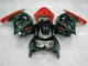 Preto Vermelho Ninja Carenagem EX250 2008-2012