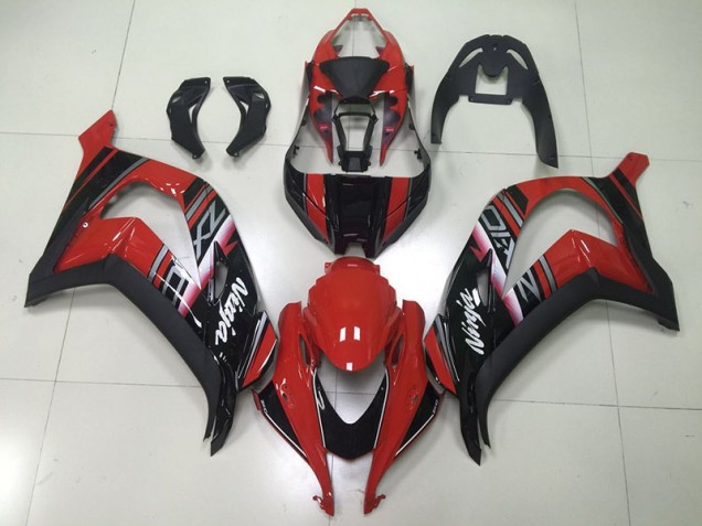 Preto Vermelho Ninja Carenagem ZX10R 2016-2019 Preto Vermelho Ninja Carenagem ZX10R 2016-2019