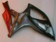 Preto Vermelho Plásticos GSXR 600 / 750 K6 2006-2007 Preto Vermelho Plásticos GSXR 600 / 750 K6 2006-2007