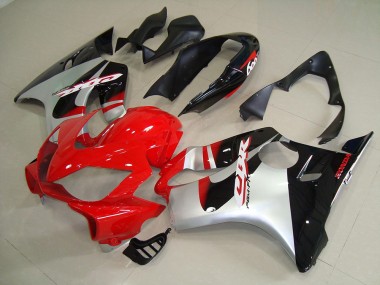 Preto Vermelho Prata Abs Plástico CBR 600 F4i 2004-2007