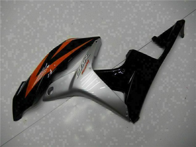 Preto Vermelho Prata Carenagem CBR 600RR 2007-2008