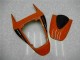 Preto Vermelho Prata Carenagem CBR 600RR 2007-2008