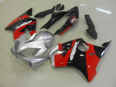 Preto Vermelho Prata Carenagem & Plástico CBR 600 F4i 2004-2007