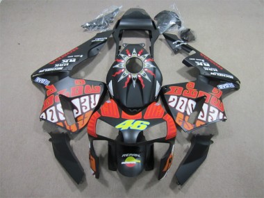 Preto Vermelho Repsol 46 Carenagem CBR 600RR 2003-2004