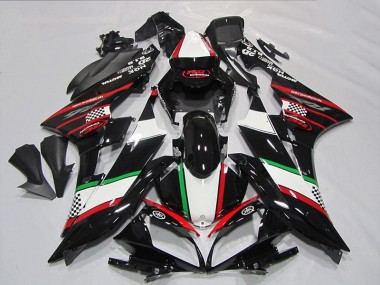 Preto Vermelho Verde Carenagem R6 2006-2007