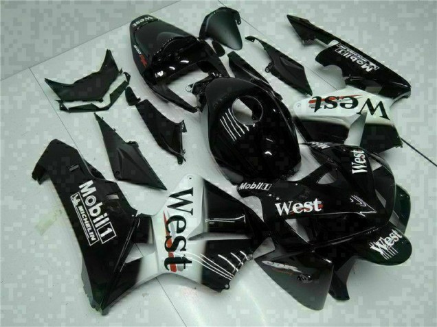 Preto West Carenagem CBR 600RR 2005-2006