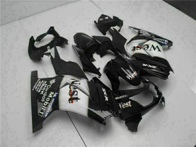 Preto West Carenagem EX250 2008-2012