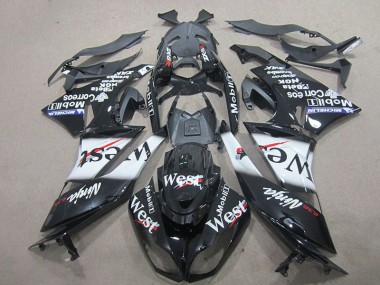 Preto West Carenagem ZX6R 2009-2012