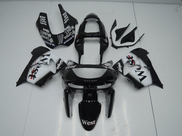 Preto West Carenagem ZX9R 1998-1999 Preto West Carenagem ZX9R 1998-1999