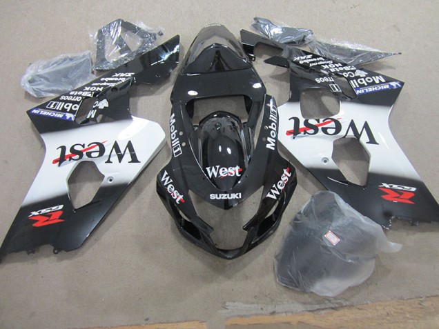 Preto West Mobil Carenagem GSXR 750 K4 2004-2005 Preto West Mobil Carenagem GSXR 750 K4 2004-2005