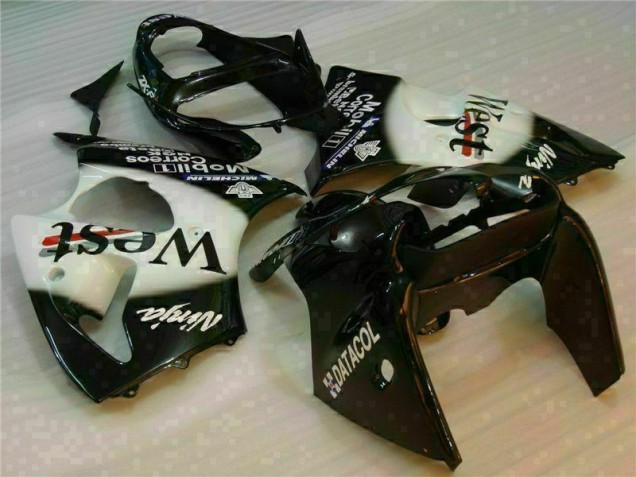 Preto West Ninja Carenagem ZX6R 2003-2004