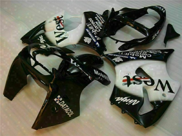 Preto West Ninja Carenagem ZX6R 2003-2004
