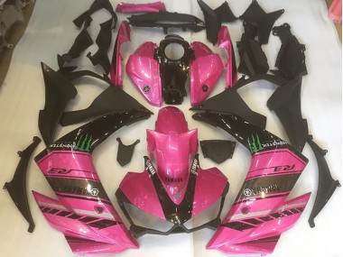 Rosa & Preto Carenagem R3 2015-2022