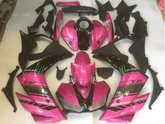 Rosa & Preto Carenagem R3 2015-2022