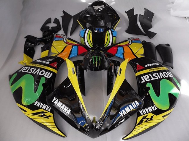 Rossi Movistar Carenagem R1 2015-2019 Rossi Movistar Carenagem R1 2015-2019