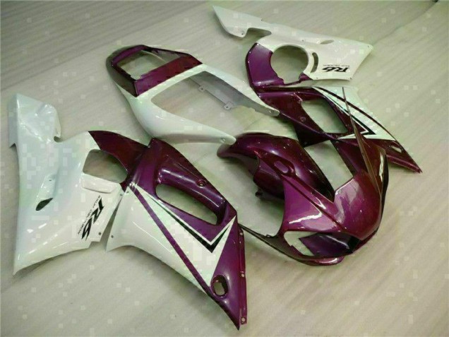 Roxo Branco Carenagem R6 1998-2002 Roxo Branco Carenagem R6 1998-2002