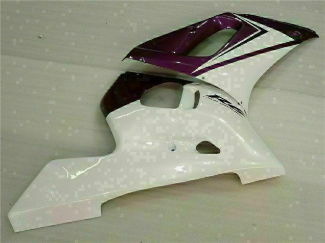 Roxo Branco Carenagem R6 1998-2002 Roxo Branco Carenagem R6 1998-2002