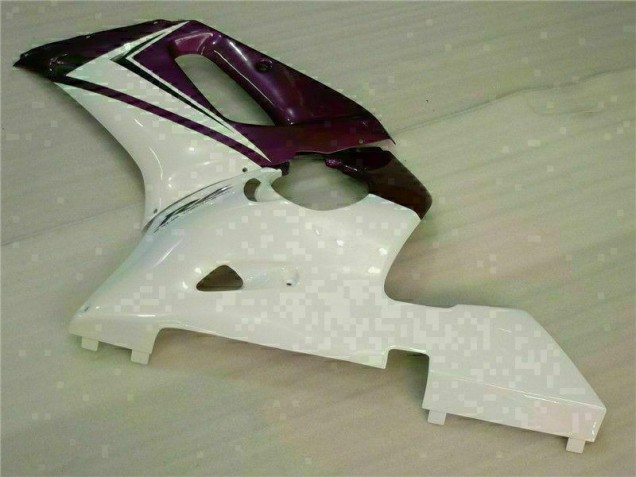 Roxo Branco Carenagem R6 1998-2002 Roxo Branco Carenagem R6 1998-2002