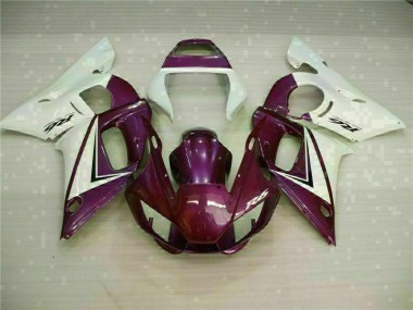 Roxo Branco Carenagem R6 1998-2002