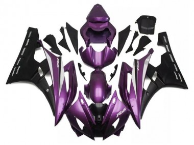 Roxo Preto Carenagem R6 2006-2007