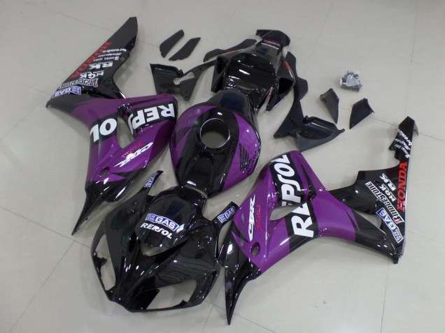 Roxo Repsol Carenagem CBR 1000RR 2006-2007 Roxo Repsol Carenagem CBR 1000RR 2006-2007