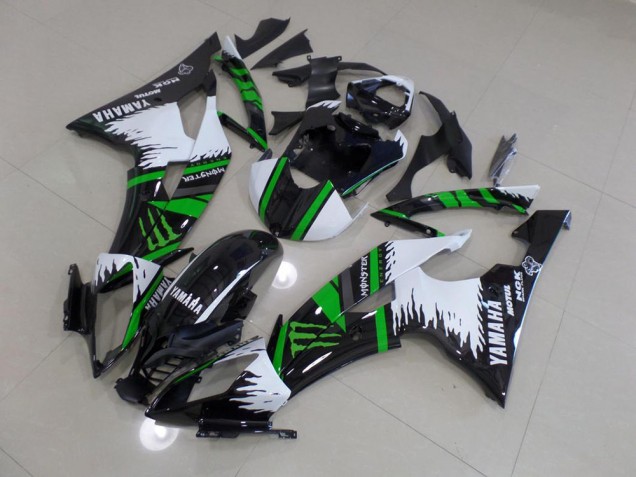 Special Branco Verde Monster Carenagem R6 2008-2016