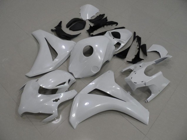 Totalmente Branco Pérola Carenagem CBR 1000RR 2008-2011 Totalmente Branco Pérola Carenagem CBR 1000RR 2008-2011