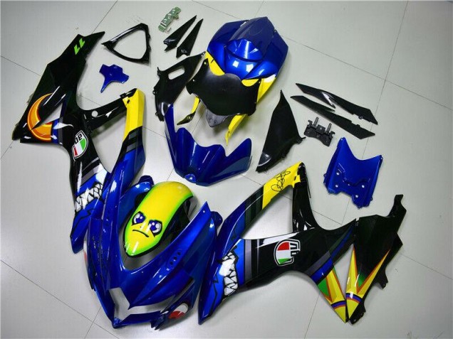 Tubarão Carenagem GSXR 600 / 750 K8 2008-2010 Tubarão Carenagem GSXR 600 / 750 K8 2008-2010