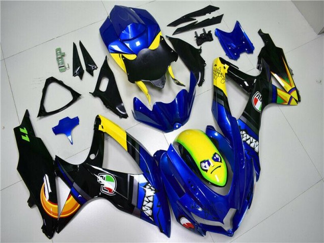 Tubarão Carenagem GSXR 600 / 750 K8 2008-2010 Tubarão Carenagem GSXR 600 / 750 K8 2008-2010