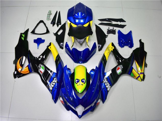 Tubarão Carenagem GSXR 600 / 750 K8 2008-2010 Tubarão Carenagem GSXR 600 / 750 K8 2008-2010