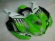 Verde Branco Ninja Carenagem ZX6R 2007-2008 Verde Branco Ninja Carenagem ZX6R 2007-2008
