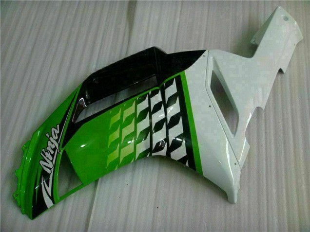 Verde Branco Ninja Carenagem ZX6R 2007-2008 Verde Branco Ninja Carenagem ZX6R 2007-2008