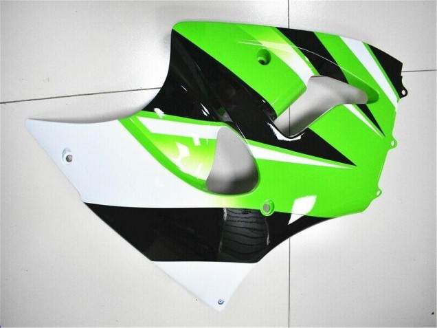 Verde Branco Preto Carenagem ZX6R 2000-2002