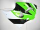Verde Branco Preto Carenagem ZX6R 2000-2002