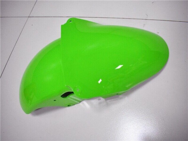 Verde Branco Preto Carenagem ZX6R 2000-2002