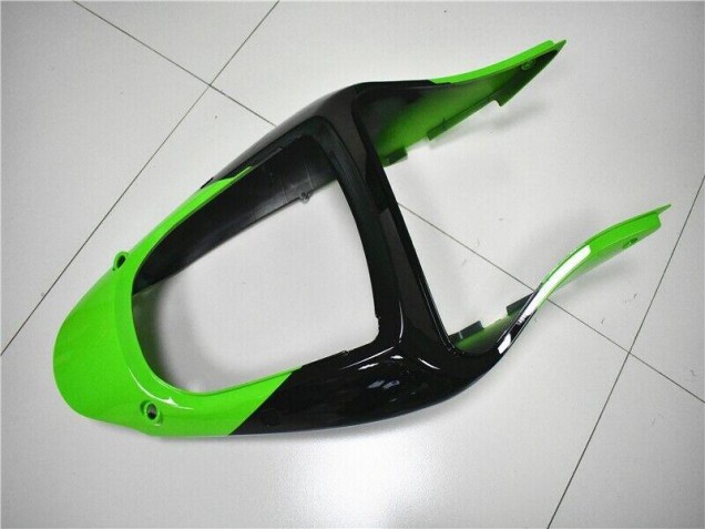 Verde Branco Preto Carenagem ZX6R 2000-2002