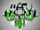 Verde Branco Preto Carenagem ZX6R 2000-2002