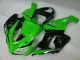 Verde Branco Preto Carenagem ZX6R 2005-2006