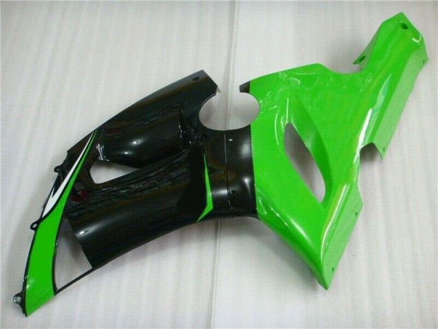 Verde Branco Preto Carenagem ZX6R 2005-2006