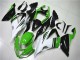 Verde Branco Preto Carenagem ZX6R 2013-2018 Verde Branco Preto Carenagem ZX6R 2013-2018
