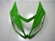 Verde Branco Preto Carenagem ZX6R 2013-2018 Verde Branco Preto Carenagem ZX6R 2013-2018