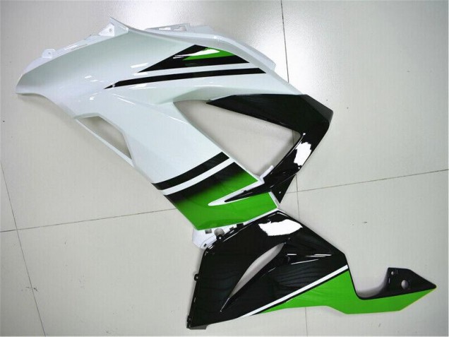 Verde Branco Preto Carenagem ZX6R 2013-2018 Verde Branco Preto Carenagem ZX6R 2013-2018